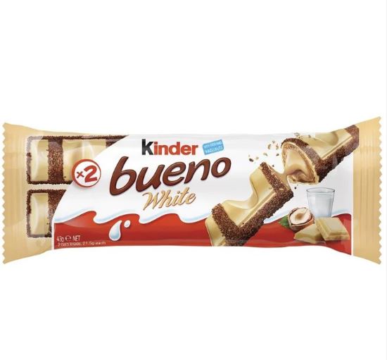 Kinder Bueno White (Confezione da 30 pezzi)