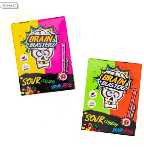 Brain Blasterz Brain Bitz Sour Candy (Confezione da 16 pezzi)
