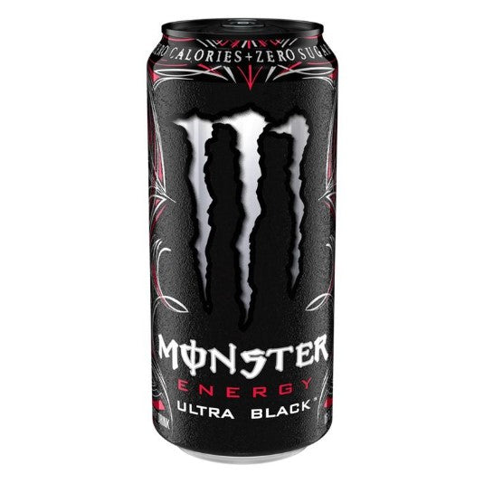 Monster Energy Ultra Black (Confezione da 12 pezzi)