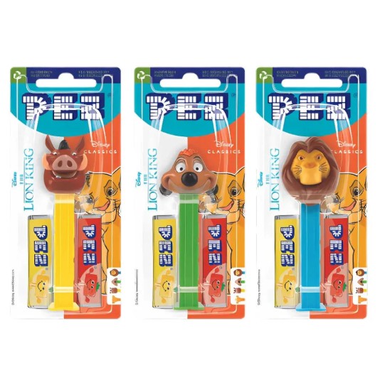 PEZ Lion King (Confezione da 12 pezzi)