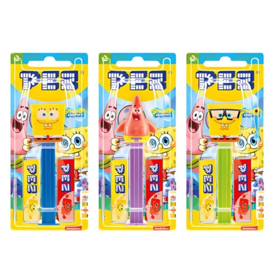 PEZ Spongebob (Confezione da 12 pezzi)