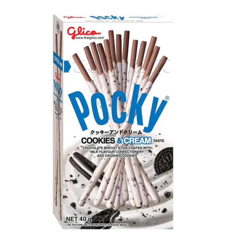 Pocky Cookies & Cream (Confezione da 10 pezzi)
