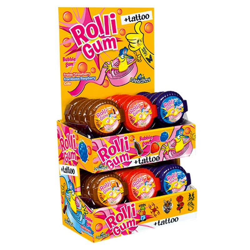 Rolli Gum (Confezione da 30 pezzi)